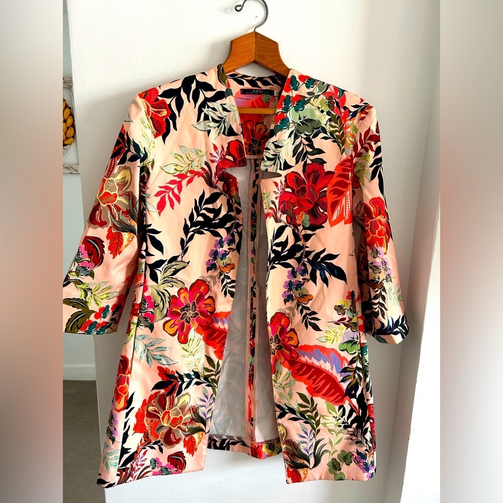 Flower Raincoat Colorful And Fun